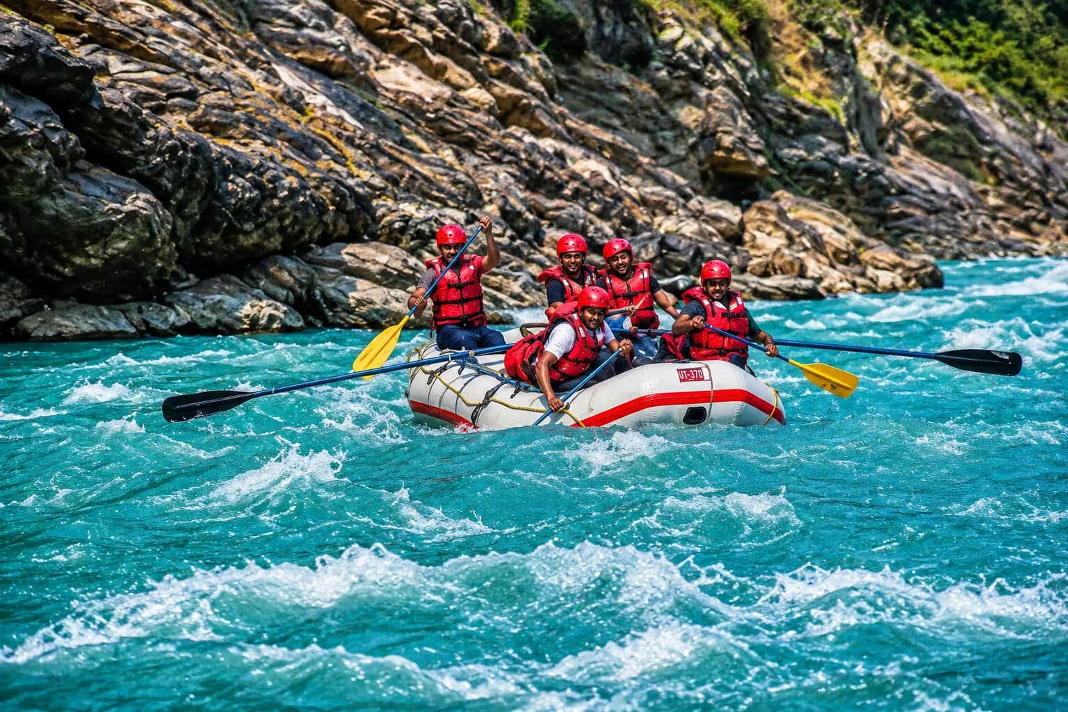 River Rafting on the Lidder