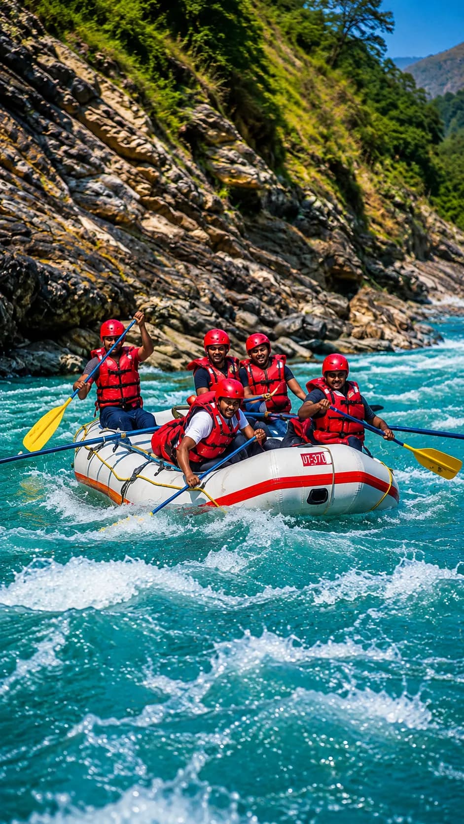 River Rafting on the Lidder
